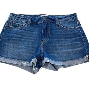 Paige Jimmy Jimmy Shorts Denim‎ Cuffed Size 25